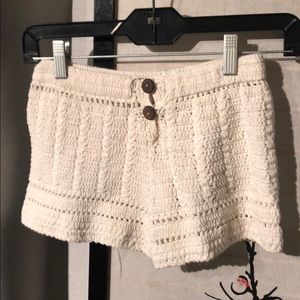 Crochet shorts